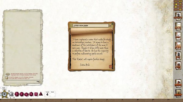 Скриншот из Fantasy Grounds - B01: Under His Skin (Savage Worlds)