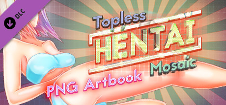 Topless Hentai Mosaic - PNG Artbook cover art