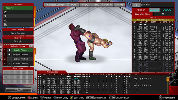 Fire Pro Wrestling World Move Craft On Steam