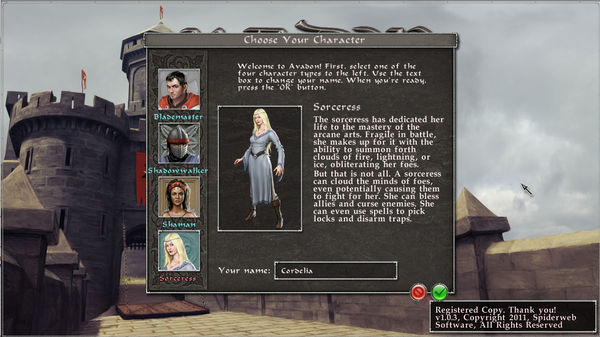 Скриншот из Avadon: The Black Fortress
