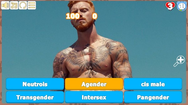 скриншот LGBTQ+ TEST 3