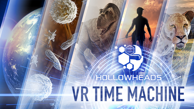 Hollowhead's VR Time Machine Logo