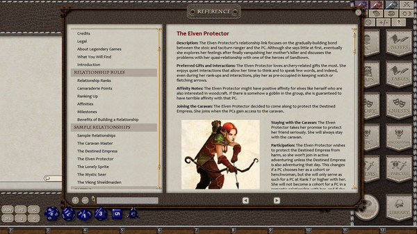 Скриншот из Fantasy Grounds - Ultimate Relationships (5E)