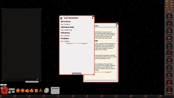 Скриншот из Fantasy Grounds - The Dark Creed: Cultists (Savage Worlds)