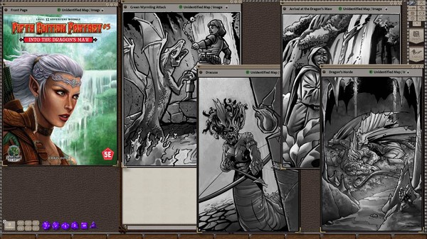 Скриншот из Fantasy Grounds - Fifth Edition Fantasy #5: Into the Dragon's Maw (5E)