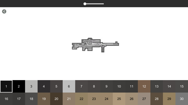 Guns Color Pixel Art game for Linux 1