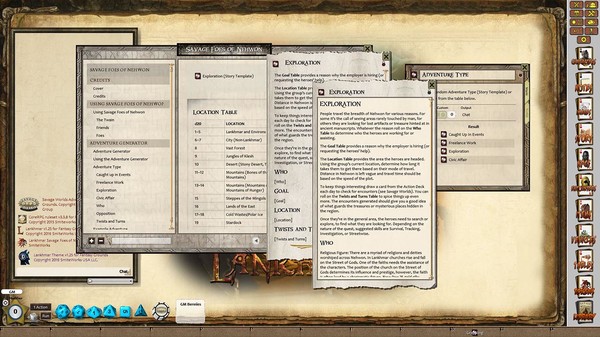 Скриншот из Fantasy Grounds - Lankhmar: Savage Foes of Nehwon (Savage Worlds)