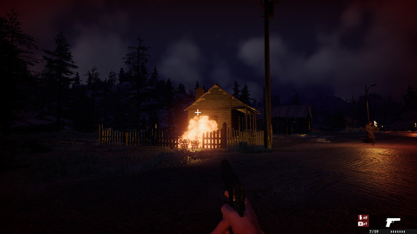 The Werewolf Hills game for Linux 1