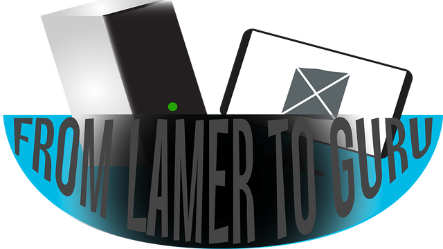 From lamer to guru Logo