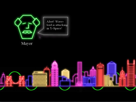 Скриншот из Sine Wave City