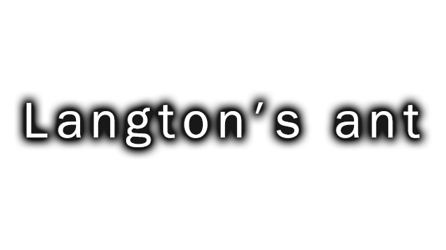 Langton's Ant Logo