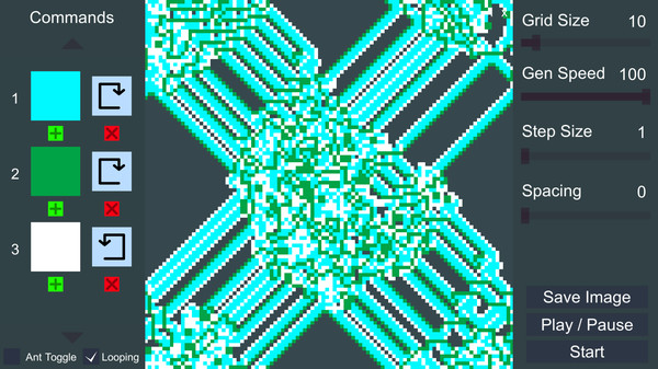 Скриншот из Langton's Ant Скриншот из Langton's Ant