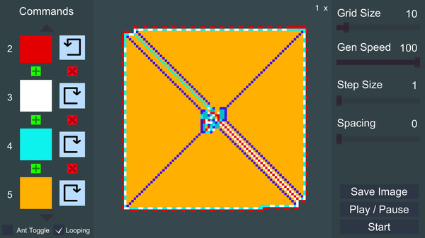 Скриншот из Langton's Ant Скриншот из Langton's Ant