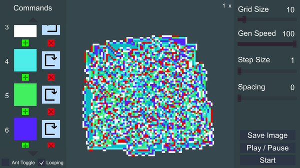 Скриншот из Langton's Ant Скриншот из Langton's Ant