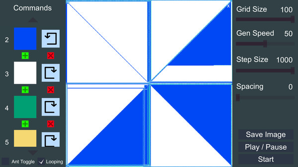 Скриншот из Langton's Ant Скриншот из Langton's Ant