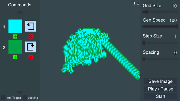 Скриншот из Langton's Ant Скриншот из Langton's Ant