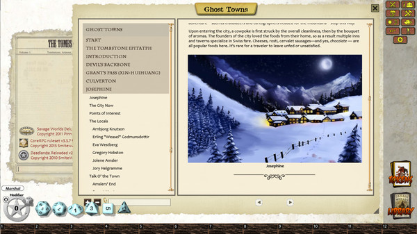 Скриншот из Fantasy Grounds - Deadlands Reloaded: Ghost Towns (Savage Worlds)