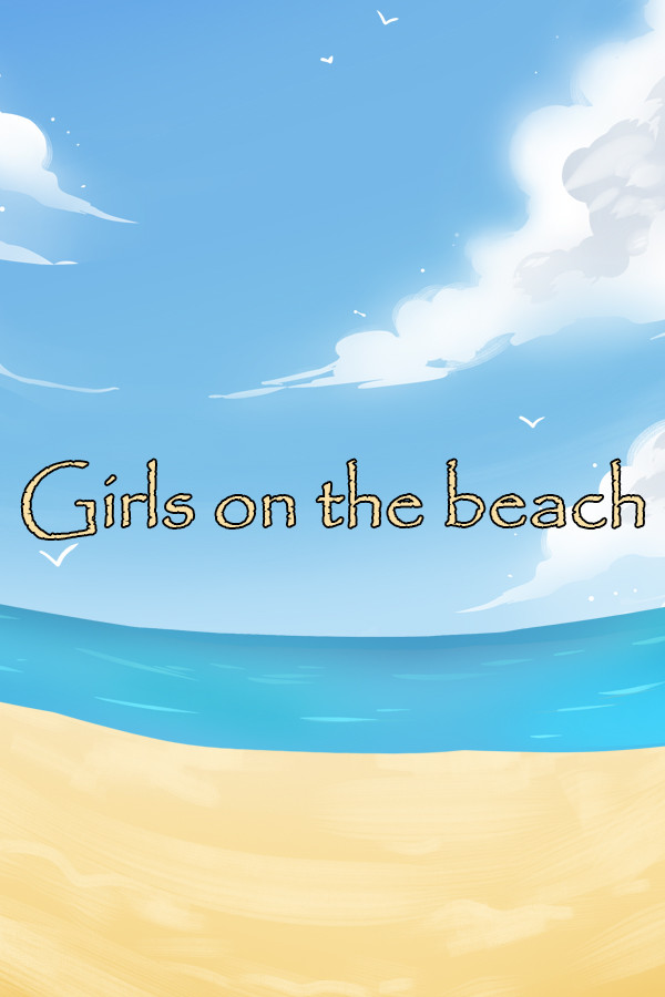 Steam portrait for Girls on the beach.