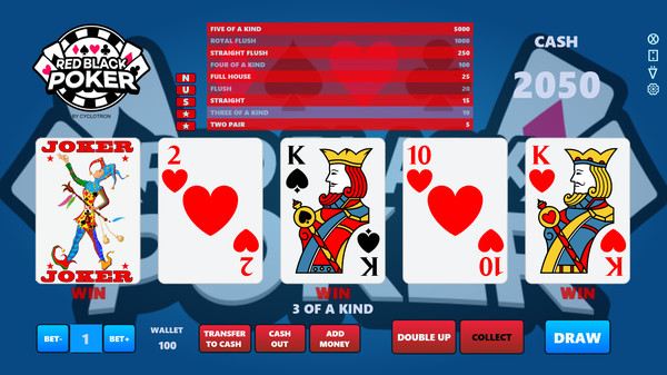 Скриншот из Red Black Poker