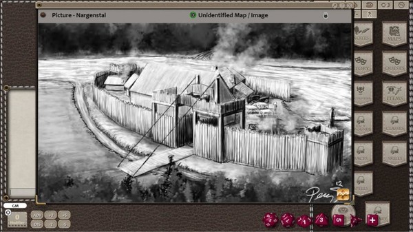 Скриншот из Fantasy Grounds - The Raven's Call (5E)