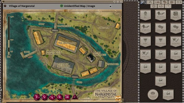 Скриншот из Fantasy Grounds - The Raven's Call (5E)