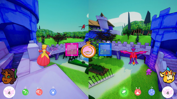 Princesses vs Dragons: Royal Rumble game for Linux 1