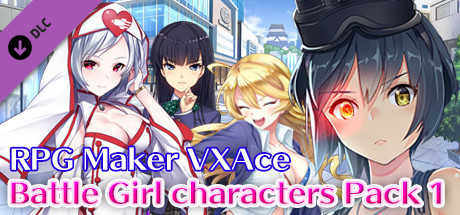 RPG Maker VX Ace – Battle Girl characters Pack 1