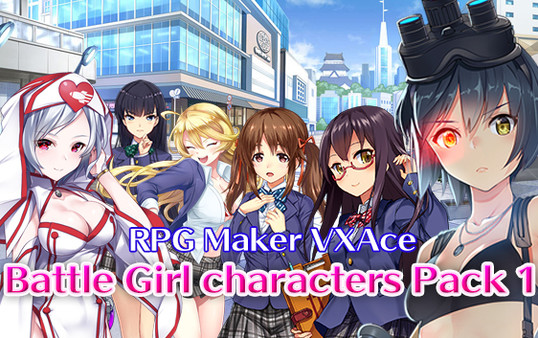 【图】RPG Maker VX Ace – Battle Girl characters Pack 1(截图1)