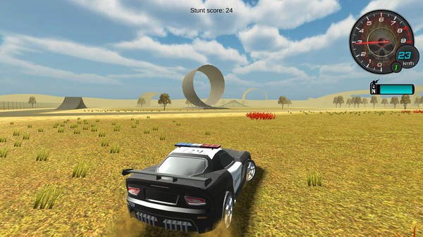 Police Stunt Cars game for Linux 1