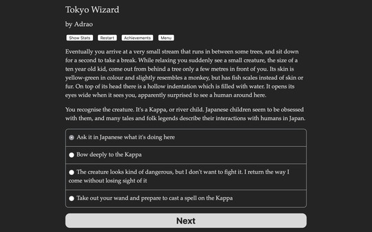 Tokyo Wizard game for Linux 1
