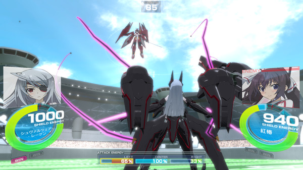 Скриншот из IS<Infinite Stratos> Versus Colors