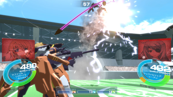 Скриншот из IS<Infinite Stratos> Versus Colors