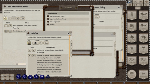 Скриншот из Fantasy Grounds - Ultimate War (5E)
