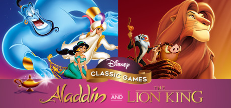 Disney Classic Games Aladdin and the Lion King cover art