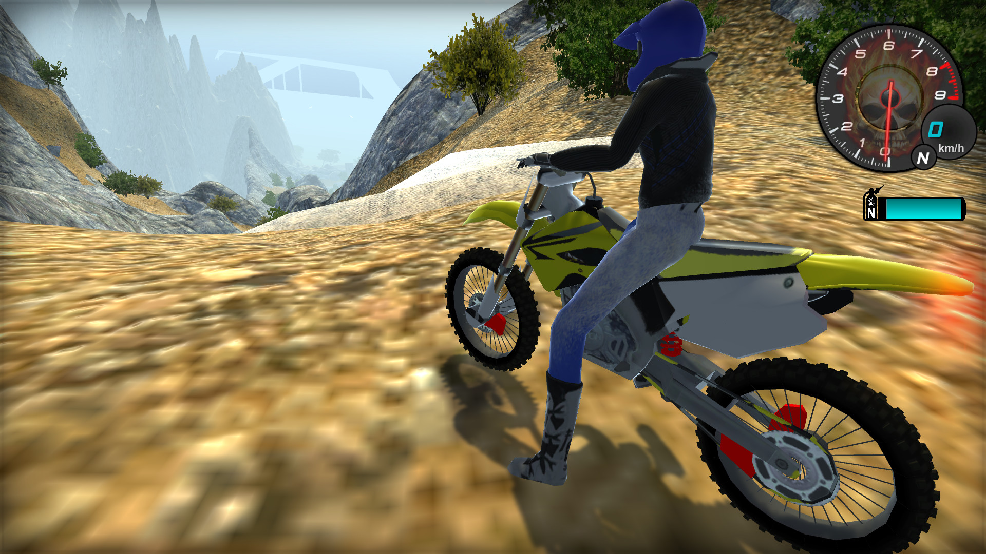 download game ppsspp downhill mountain bike