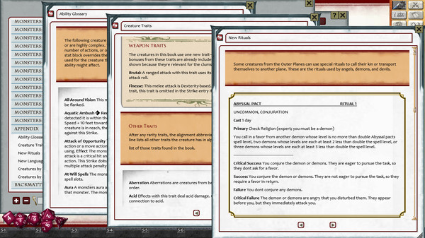 Скриншот из Fantasy Grounds - Pathfinder 2 RPG - Bestiary (PFRPG2)