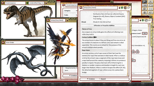 Скриншот из Fantasy Grounds - Pathfinder 2 RPG - Bestiary (PFRPG2)