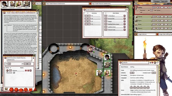 Скриншот из Fantasy Grounds - Pathfinder 2 RPG - Age of Ashes AP 1: Hellknight Hill (PFRPG2)