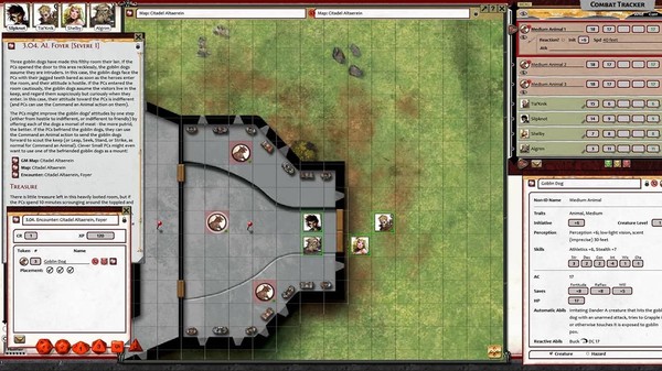 Скриншот из Fantasy Grounds - Pathfinder 2 RPG - Age of Ashes AP 1: Hellknight Hill (PFRPG2)