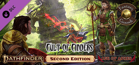 Fantasy Grounds - Pathfinder 2 RPG - Age of Ashes AP 2: Cult of Cinders (PFRPG2) cover art
