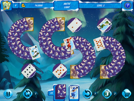 Solitaire Jack Frost Winter Adventuresfor windows and Linux 1