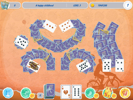 Solitaire Match 2 Cards. Valentine's Day game for Linux 1