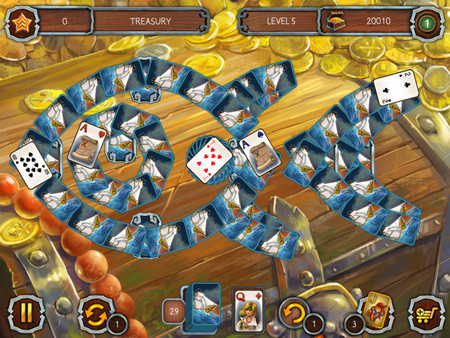 Solitaire Legend of the Pirates game for windows Pc 1