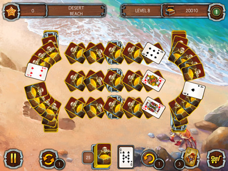 Solitaire Legend of the Pirates game for Linux 1