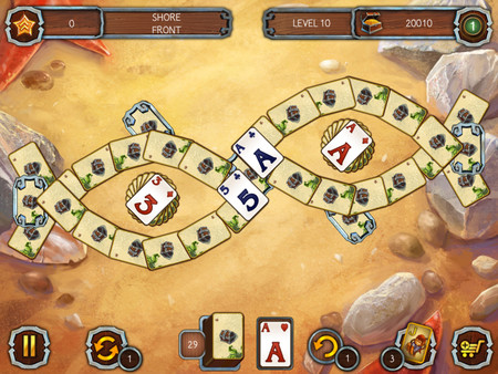 Solitaire Legend of the Pirates for linux