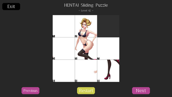 HENTAI Sliding Puzzlefor windows and Linux 1