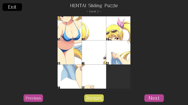 HENTAI Sliding Puzzle game for windows Pc 1