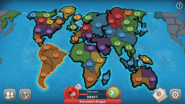 RISK: Global Domination game for Linux 1