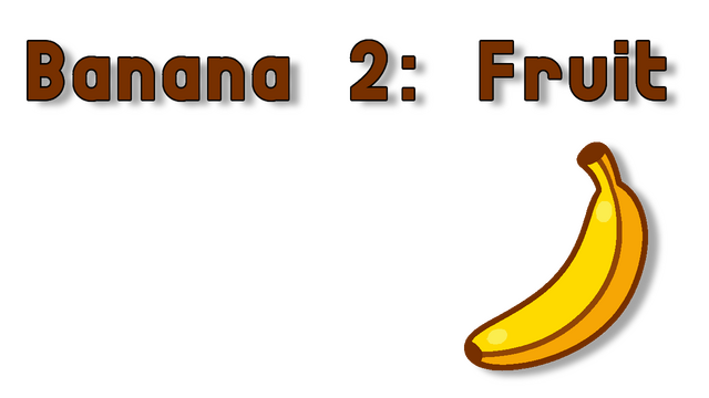 Banana 2: Fruit Logo