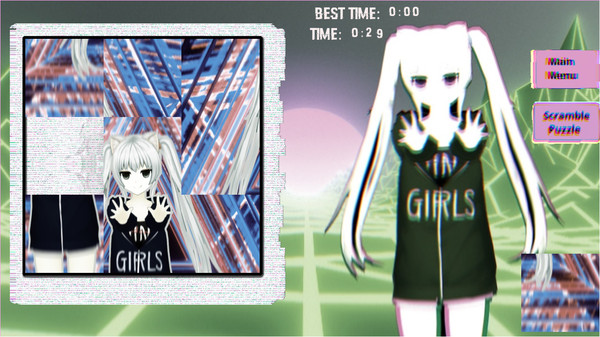 Glitch Puzzle for linux